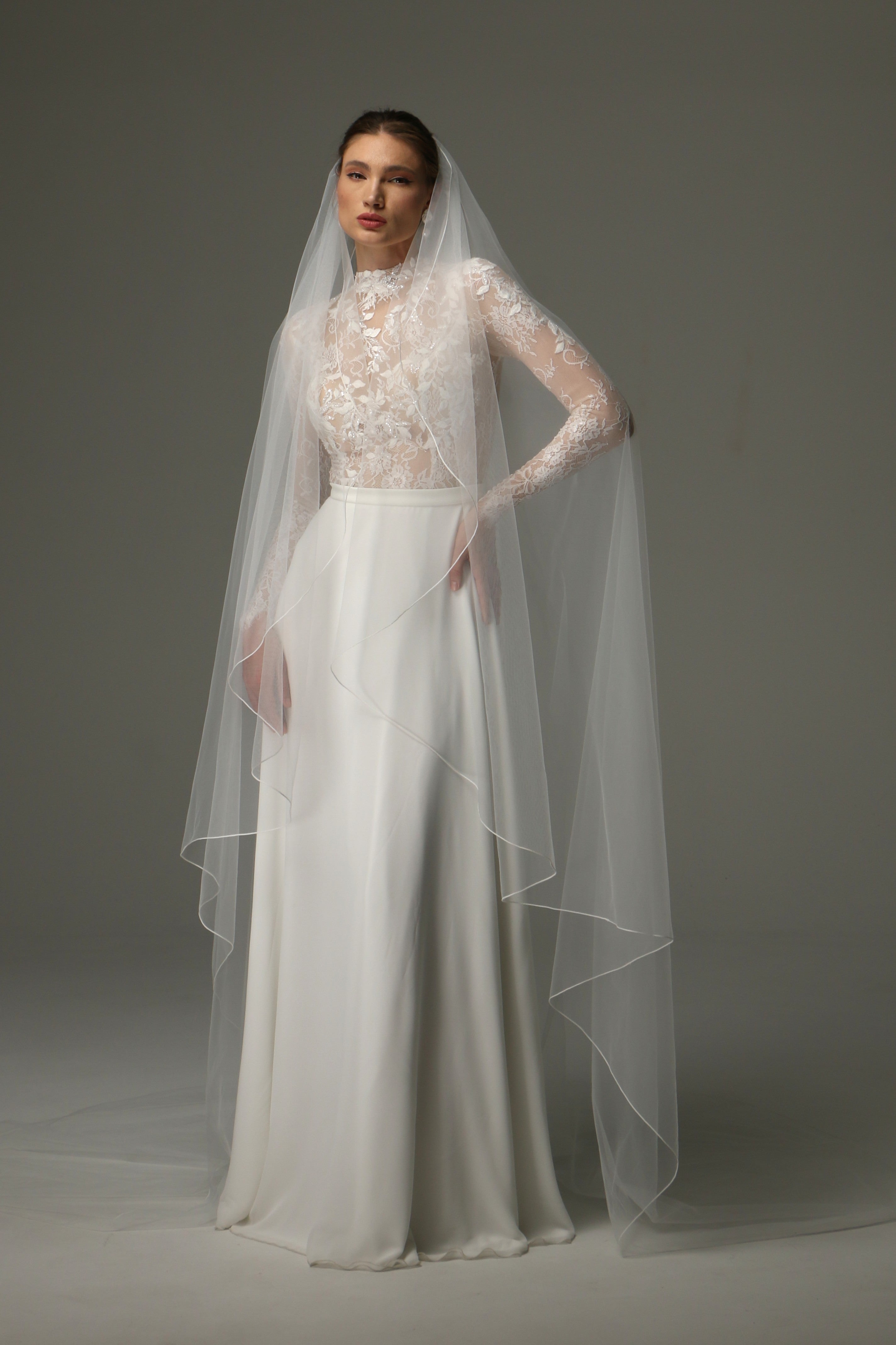 Pencil Edge Veils